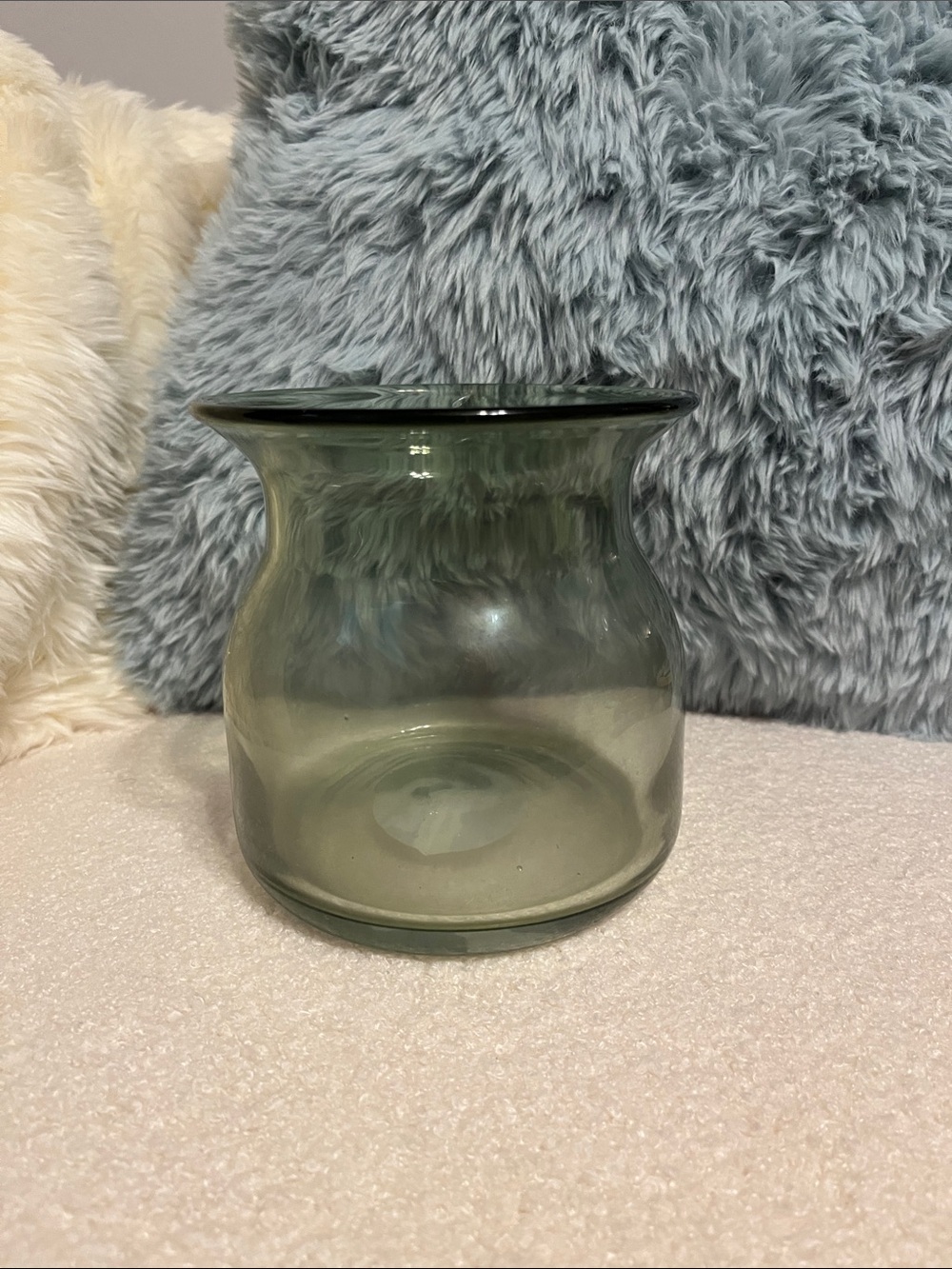 Hearth and Hand Green tinted Glass Vase